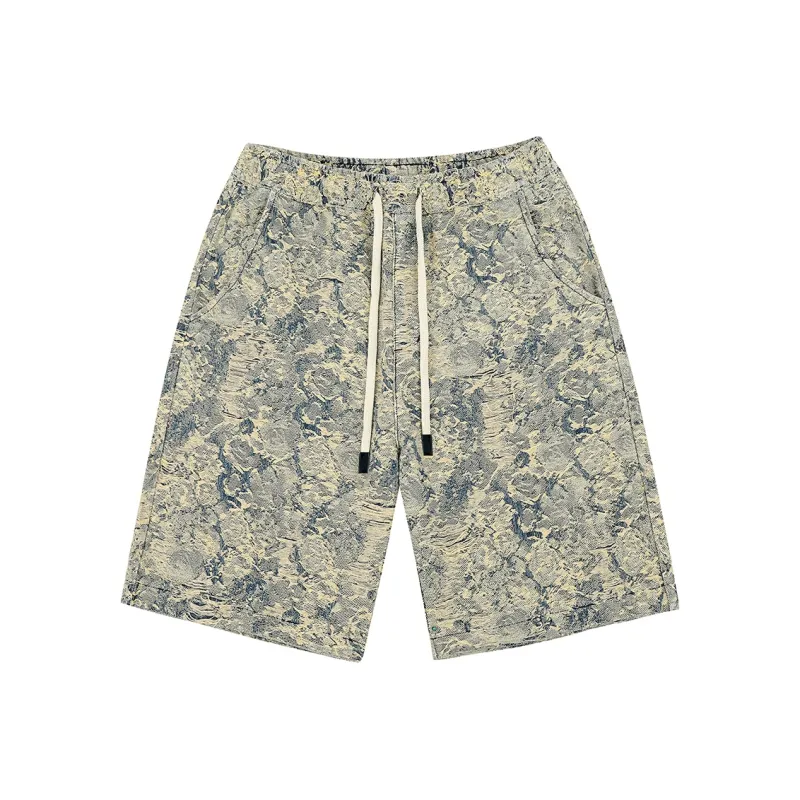 BEETLE TOWN Denim Shorts Unisex-10