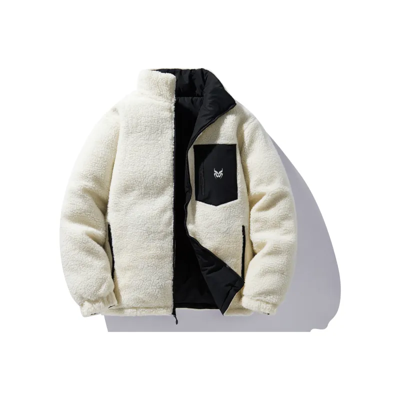 ZMOH Sherpa Puffer Jacket Unisex Couple's-0