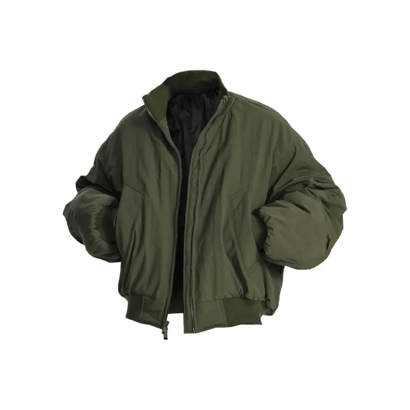 Stillslow Puffer Jacket Unisex Black-4