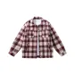 Burgundy+Square[Brooch]