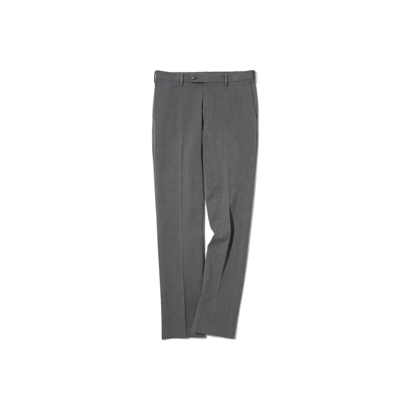 UNIQLO Suit Trousers Men Dark Gray-0