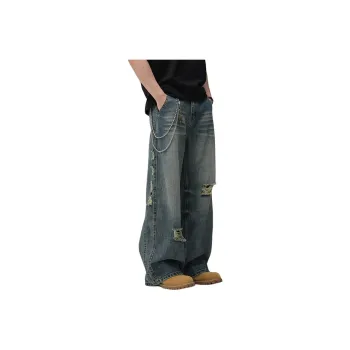 ORMY Jeans Unisex Vintage Blue