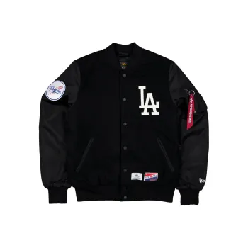 New Era x Alpha Industries FW24 Jacket Unisex Black