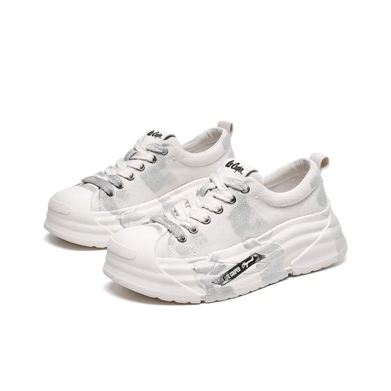 Lee Cooper Anti Slip And Wear Resistant Height Increasing Low Top Skateboard Shoes Women's-1