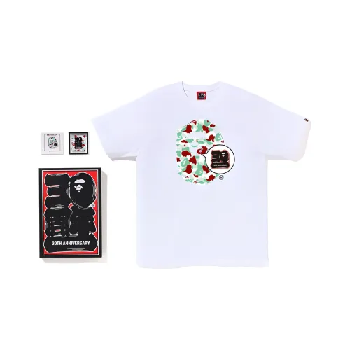 A BATHING APE Store Sendai Bape 30th Anniversary Ape Head Tee Set