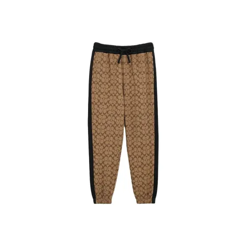 COACH SS24 Casual Pants Men's Khaki