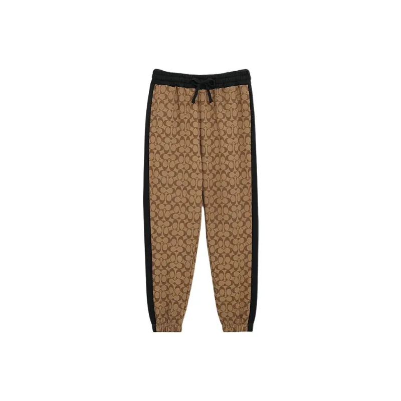 COACH SS24 Casual Pants Men's Khaki-0