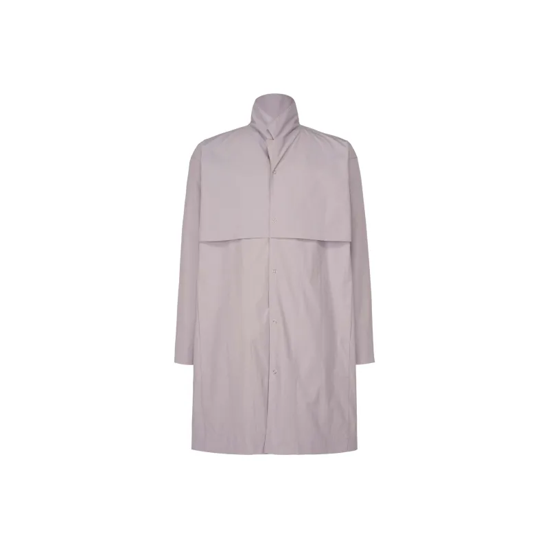 Homme Plissé Issey Miyake SS25 Trench Coat Men's Gray-0