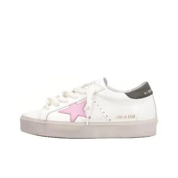 Golden Goose Hi Star White Pink Silver Women's