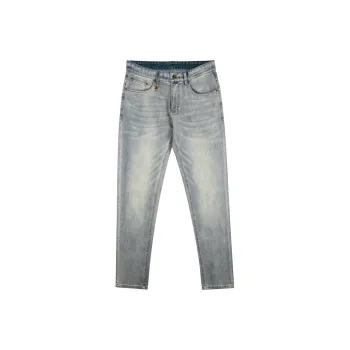 Raidy Boer Spring Jeans Men's Light Blue