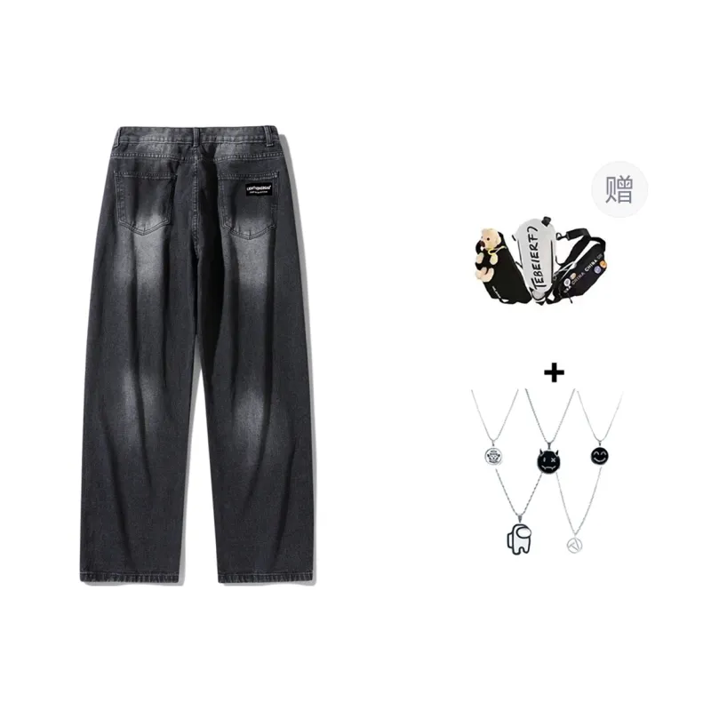 LIGHTNING BEAR Jeans Unisex-16