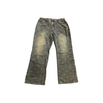 Kudamm Jeans Unisex Yellow Mud