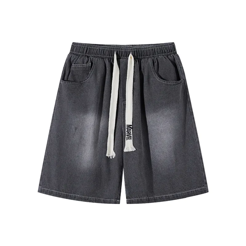 MARVEL Denim Shorts Unisex-0