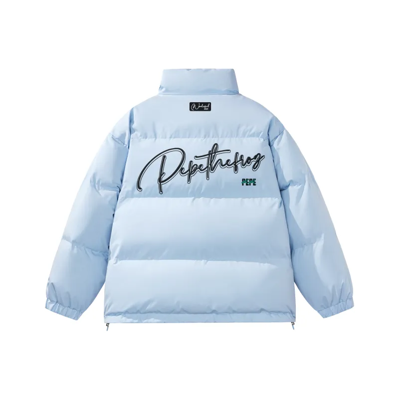 Pepe The Frog Puffer Jacket Unisex-4