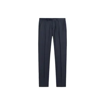 Massimo Dutti Suit Trouser Men's Blue