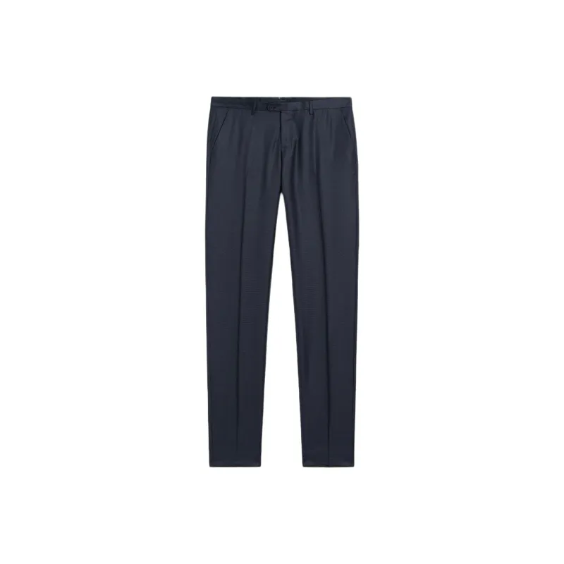 Massimo Dutti Suit Trouser Men's Blue-0