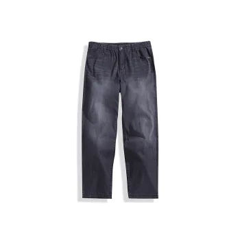 PEACEBIRD MEN Jeans Men Denim Dark Gray 1