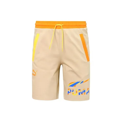 PUMA Casual Shorts Men Khaki