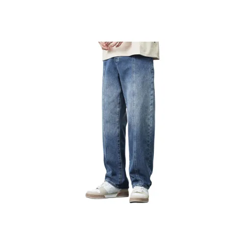 Tonlion Jeans Unisex Denim Blue