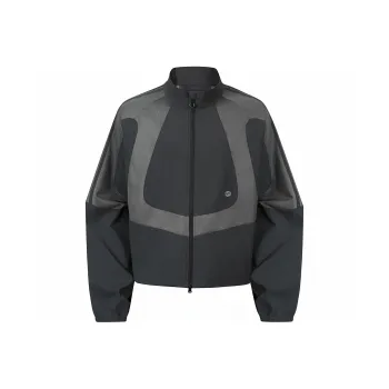 GUUKA TECH Trench Coat Unisex Dark Gray