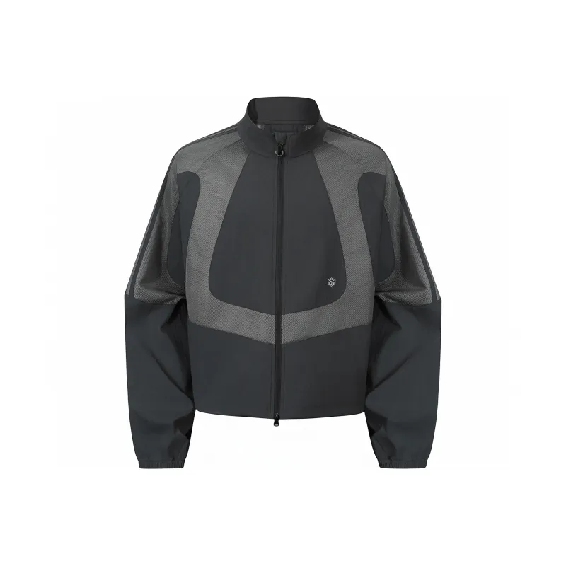 GUUKA TECH Trench Coat Unisex Dark Gray-0