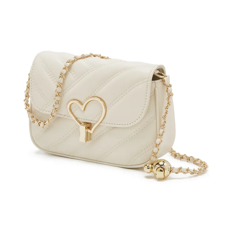 Old Man's Head Synthetic Leather Shoulder Bag, Crossbody Bag Women's White/Black-12