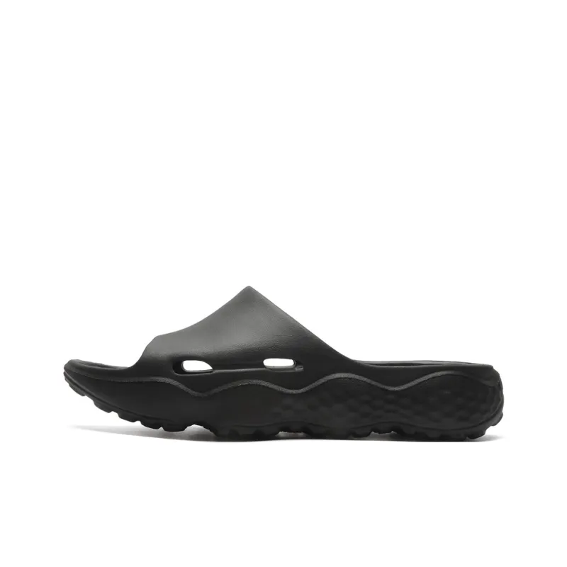 WEISHIBANGWEI Slide Slippers Men's Black-0