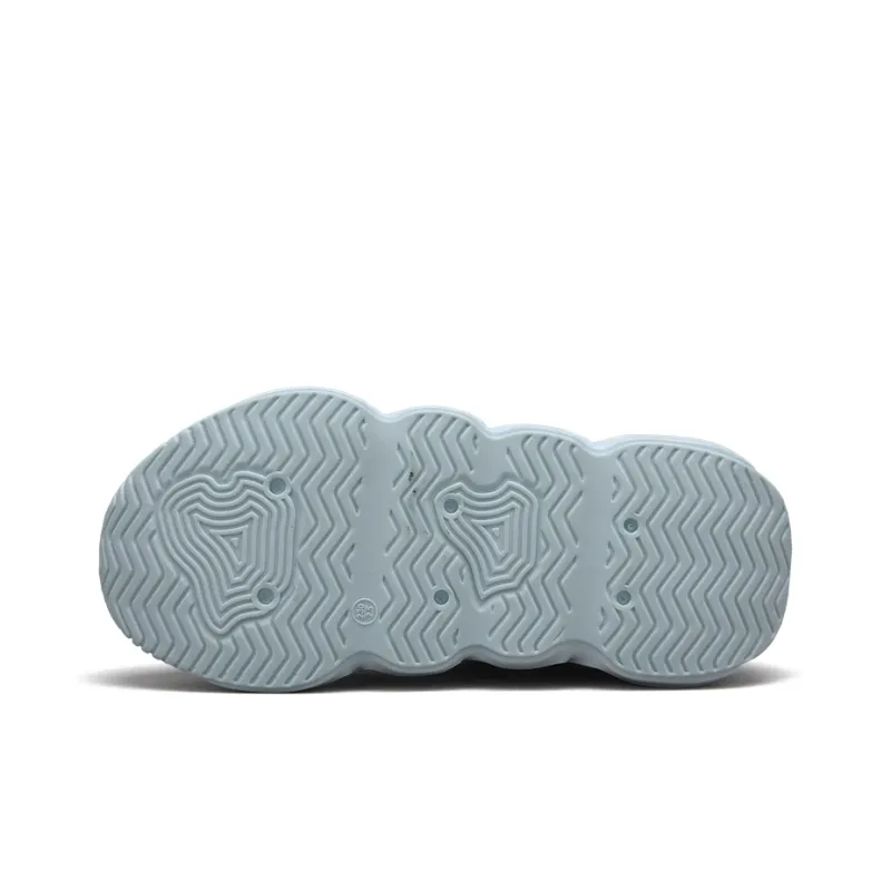 WARRIOR Chunky Sneakers Women's Low Top Blue-3