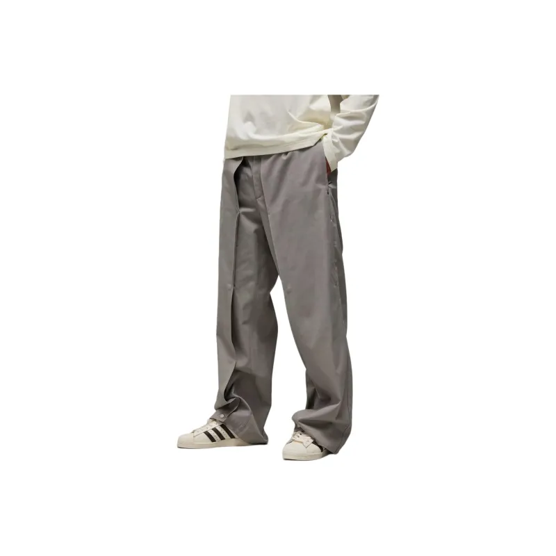 Y 3 Cotton Straight leg Trousers-0