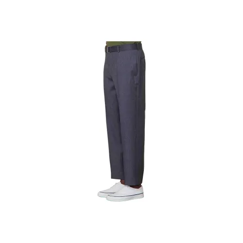 OFFICINE GENERALE Belted Tailored Trousers