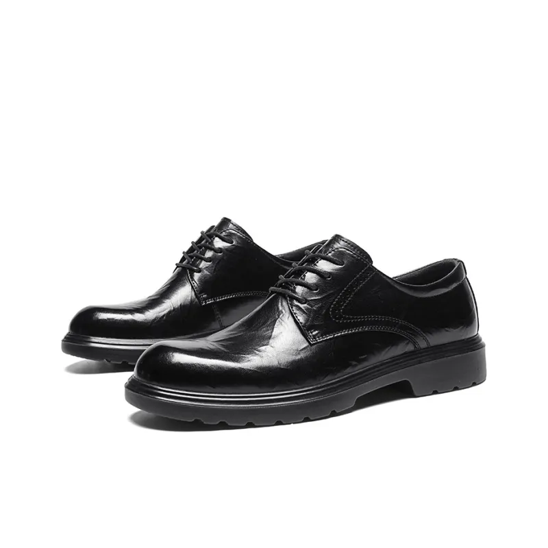OPP Support Height Increase Low Top Casual Shoes Men's Black-2