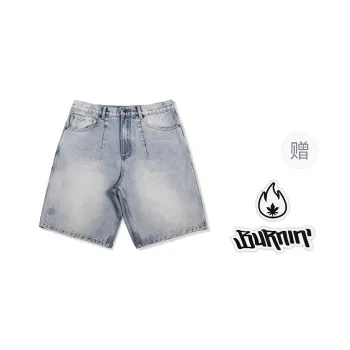BURNIN Denim Shorts Unisex