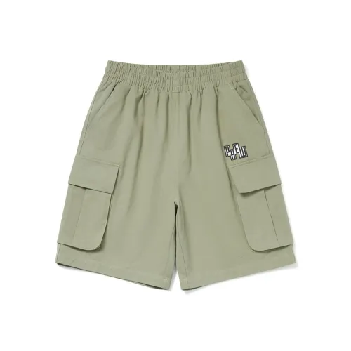 Phew Cargo Shorts Unisex Gray Green