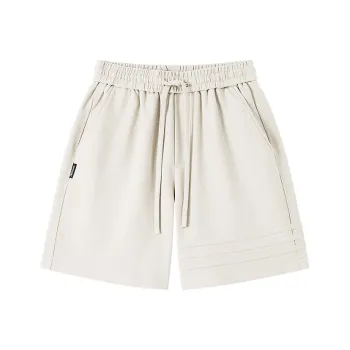 MAISON VINSON Solid Color Sports Casual Shorts Unisex