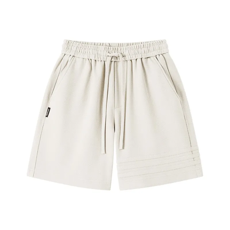 MAISON VINSON Solid Color Sports Casual Shorts Unisex-0