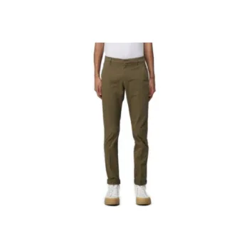 Dondup Mid Rise Straight Leg Trousers