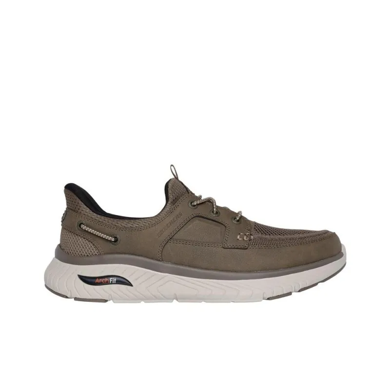 Skechers Slip ins RF Low Top Casual Shoes Men's Khaki-1