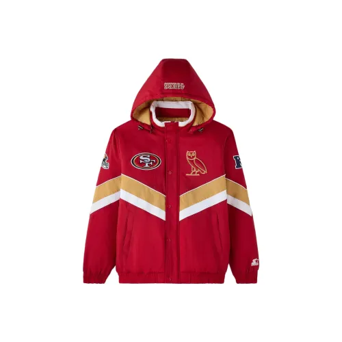 NFL X NFL San Francisco 49Ers Starter Sideline Puffer Jacket