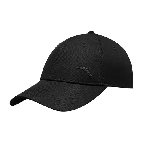 Anta Twill Baseball Caps Unisex Black