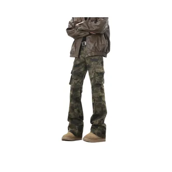 ACUOD BY CHANU Cargo Pants Unisex Jungle Camouflage