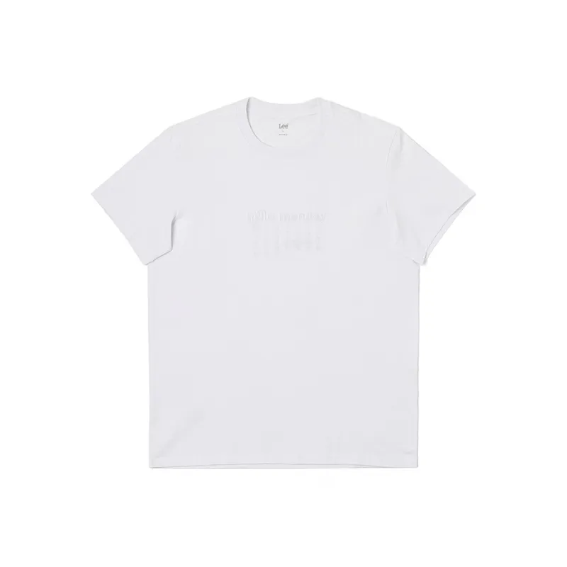 Lee T Shirts Men White-0