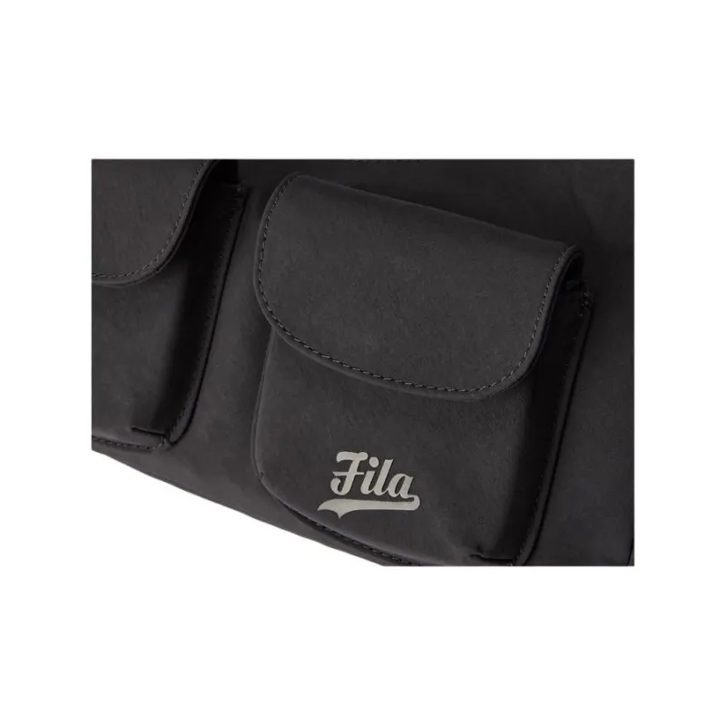 FILA FUSION Fabric Shoulder Bag XS Women's Black-7