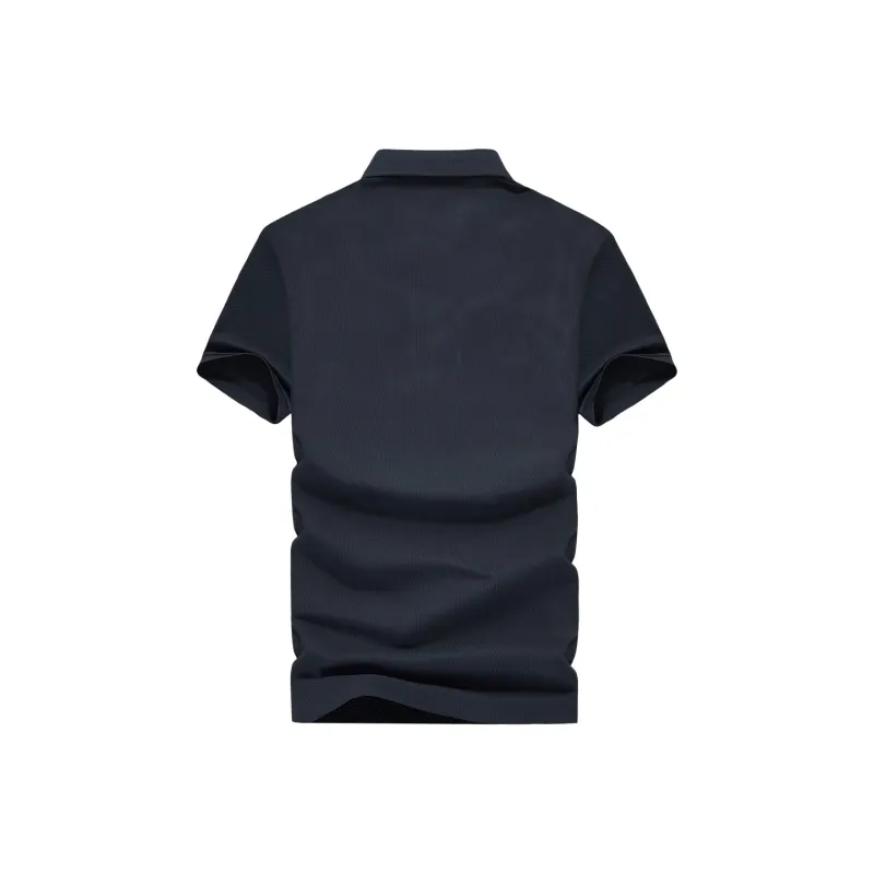 SEPTWOLVES Polo Shirt Unisex Navy Blue-1