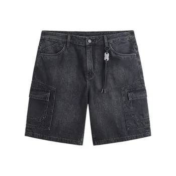 GXG Denim Shorts Men Black