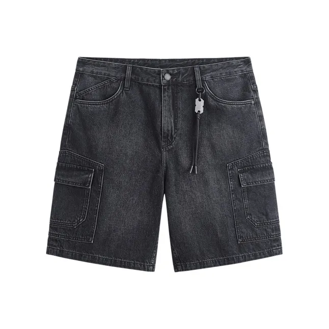 GXG Denim Shorts Men Black-0