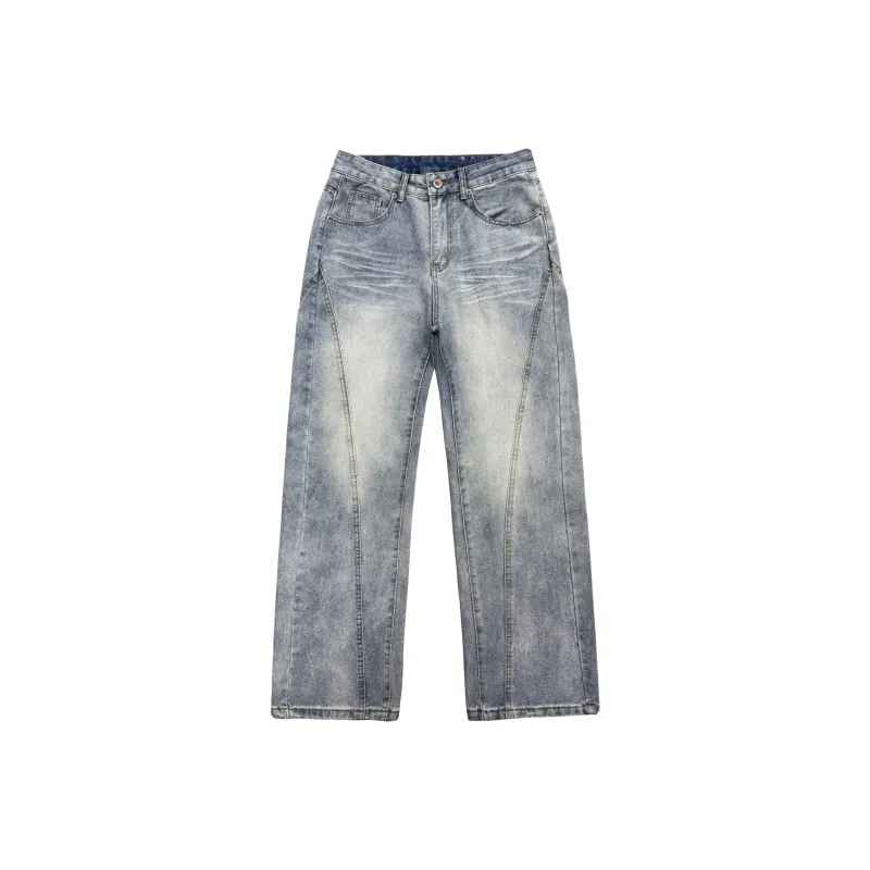 ELCORO Jeans Unisex Vintage Blue-0