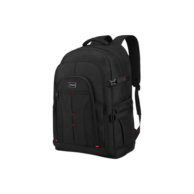 Jeep Polyester Backpack Regular Men's Black-0