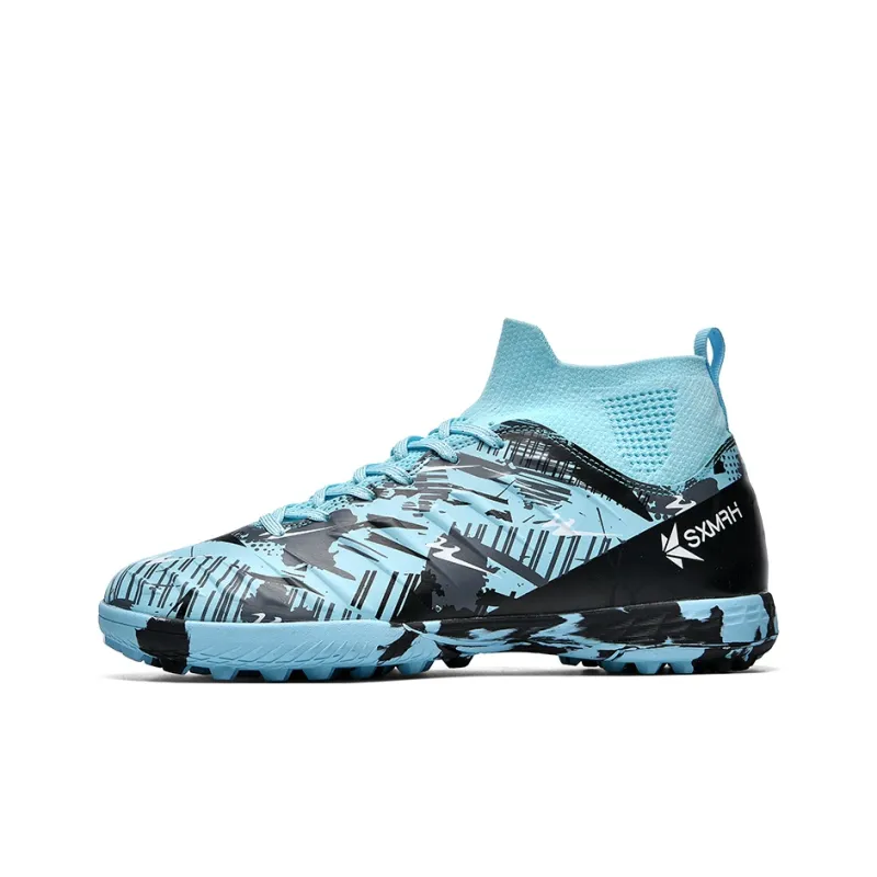 Binary TF Rubber Broken Studs Cushioning Coverage Abrasion Resistant Lightweight Slip Resistant Soccer Shoes Unisex-5