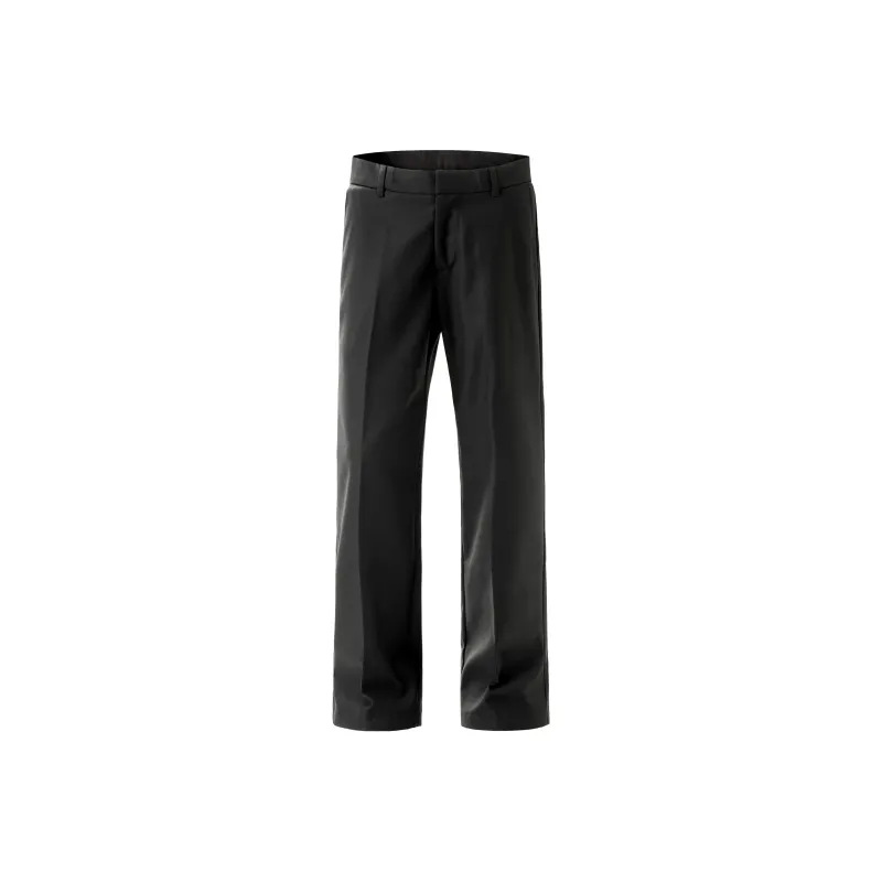 ONITSOP Drooping Cleanfit Casual Pants With A Relaxed Style Unisex Black-0