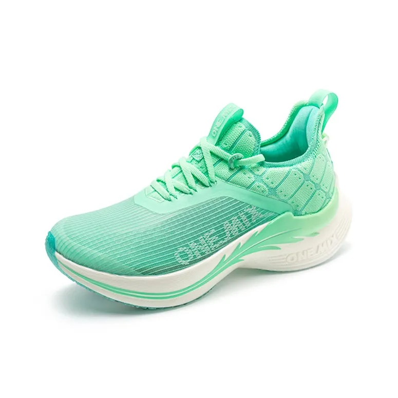 ONEMIX Light Nails Running Shoes Unisex Emerald Green-2